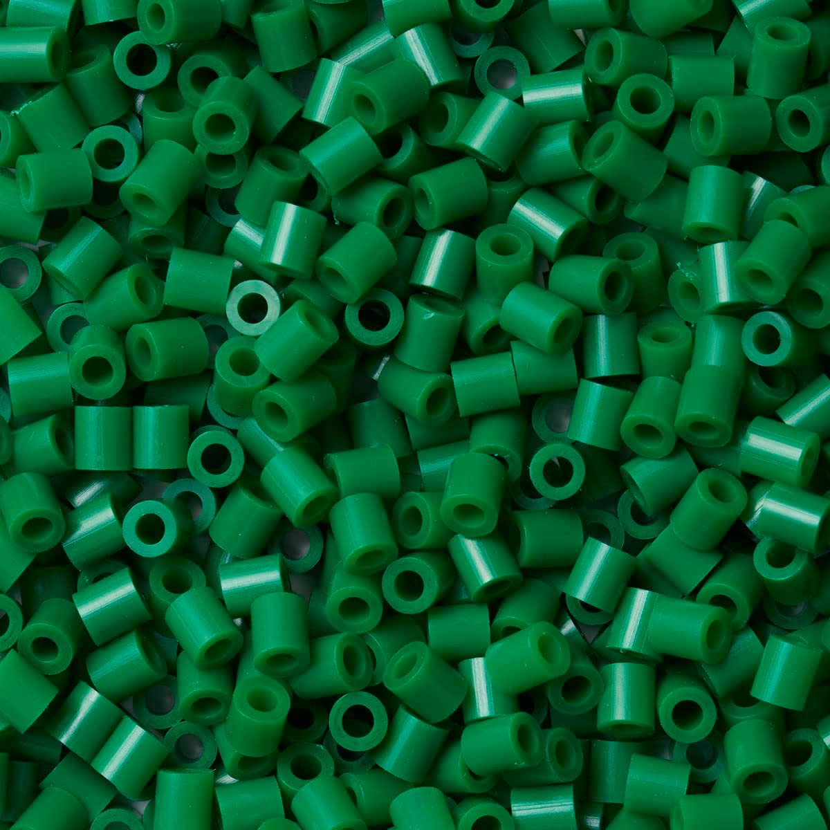 Sachet 1000 perles plastique vert, HAMA