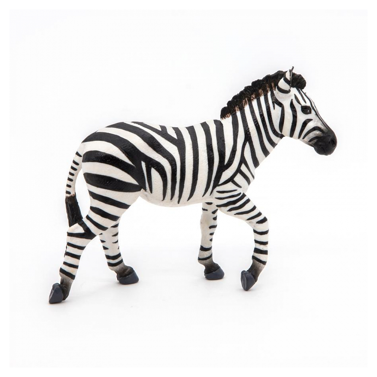 Figurine Zèbre mâle blanc, PAPO