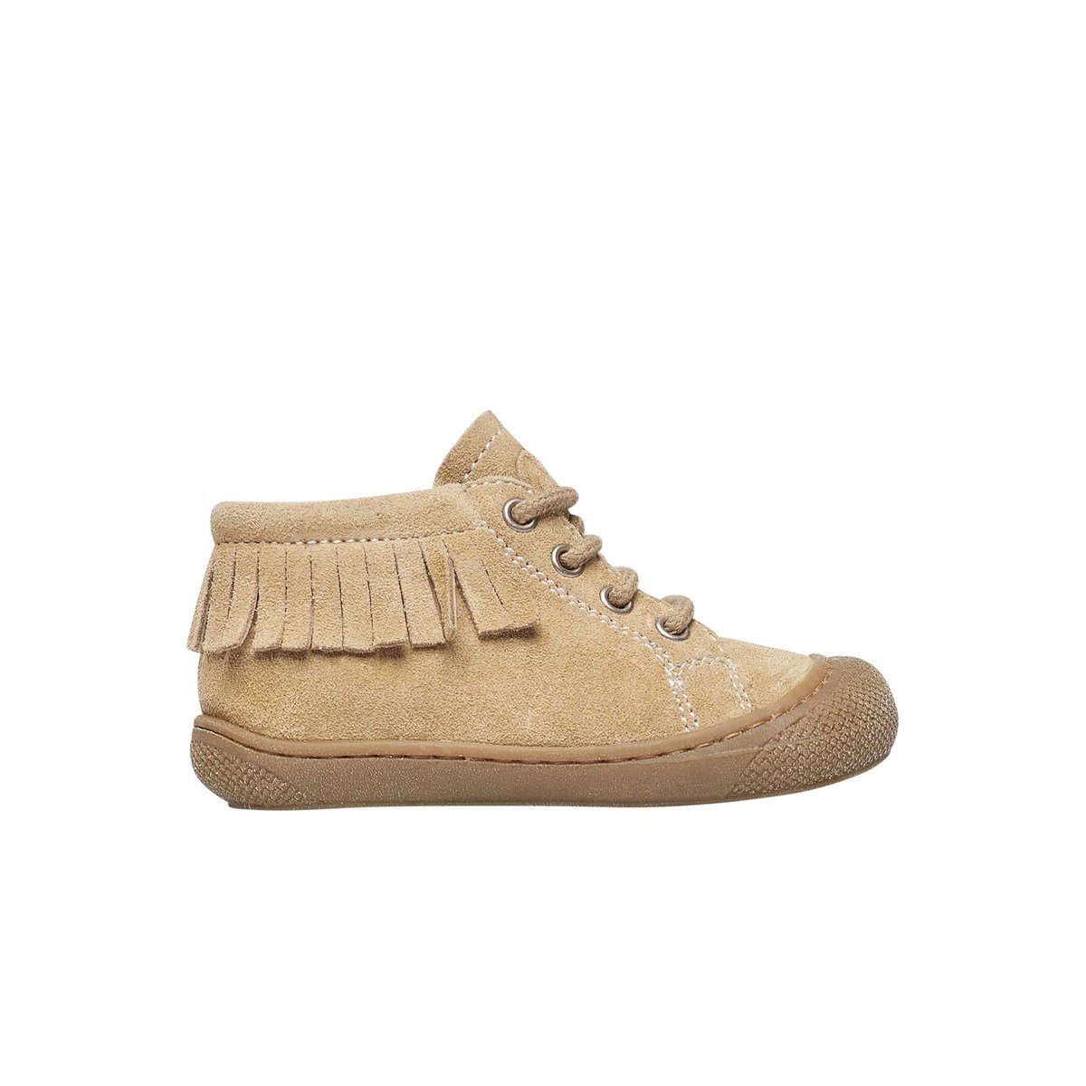 Chaussures premiers pas en suède JULY ONE beige, NATURINO