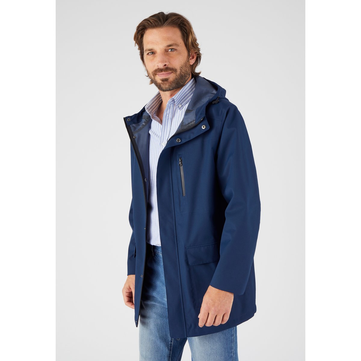 Parka RainProtect bleu marine, DAMART