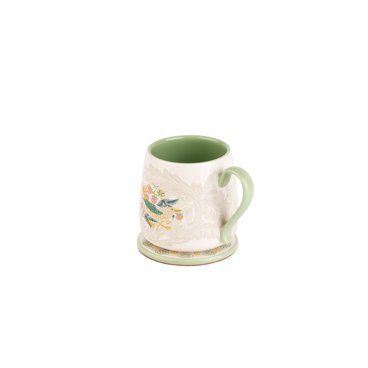 Kitchen Garden Mug & Coaster Set multi-coloured, WILLIAM MORRIS AT HOME
