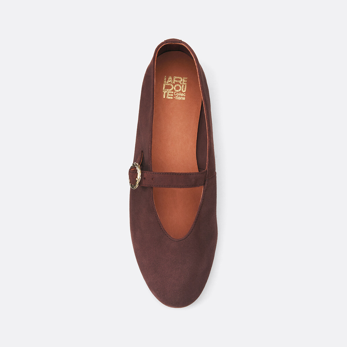 Sabrinas em pele chocolate, LA REDOUTE COLLECTIONS