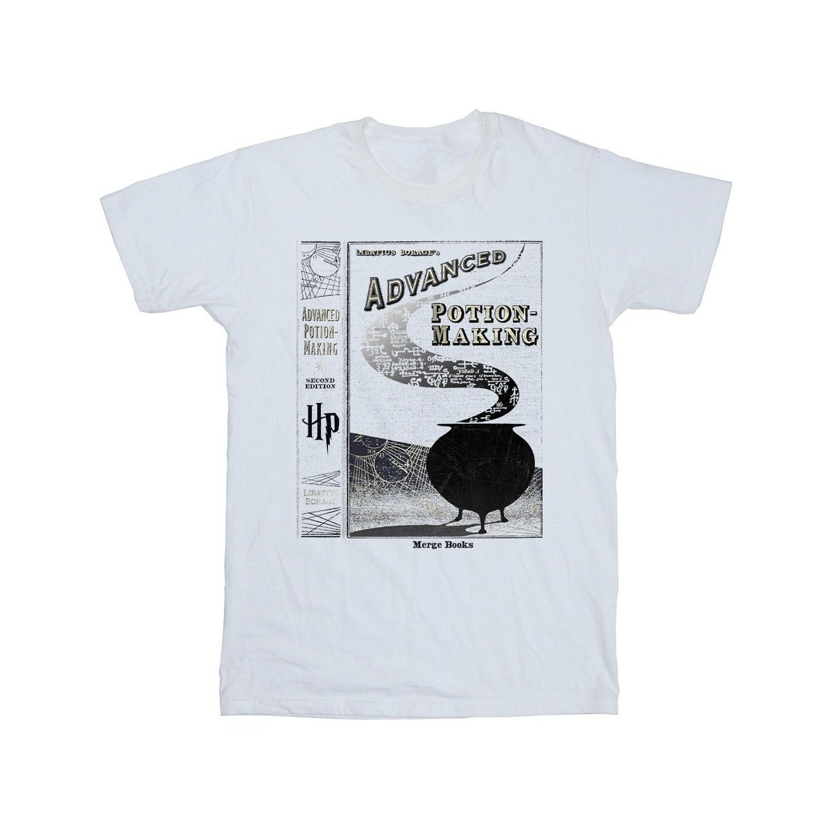 T-shirt HUFFLEPUFF QUIDDITCH TEAM CAPTAIN blanc, HARRY POTTER