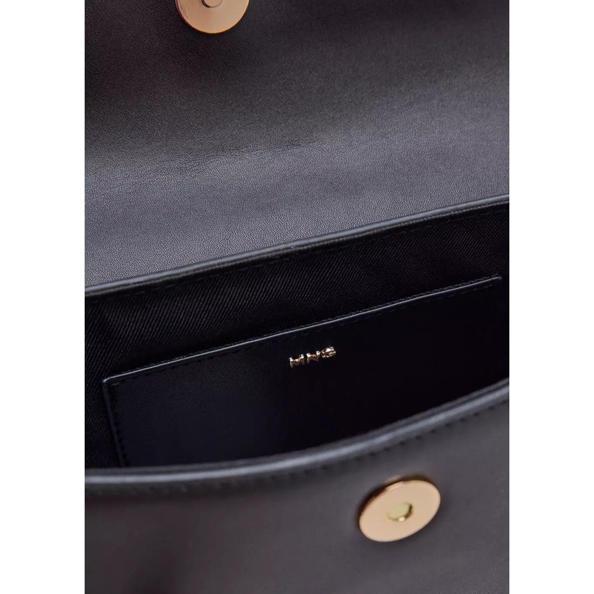 Sac porté épaule rabat marron, MANGO