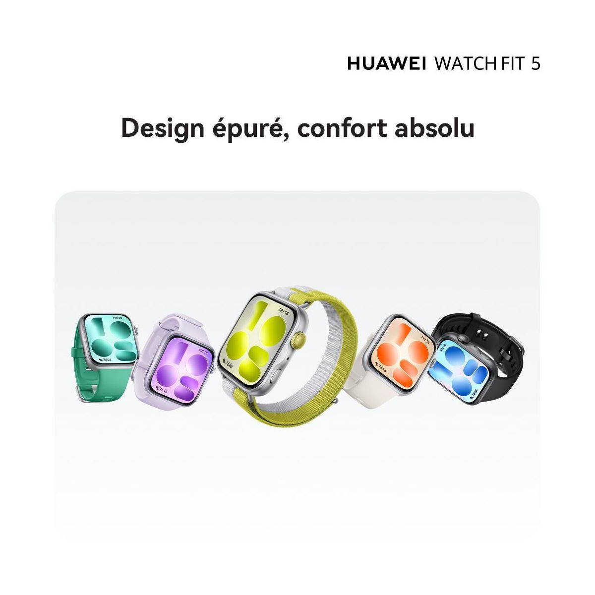Montre connectée Pack Watch FIT 5 noir+Freebuds SE 4 noir, HUAWEI