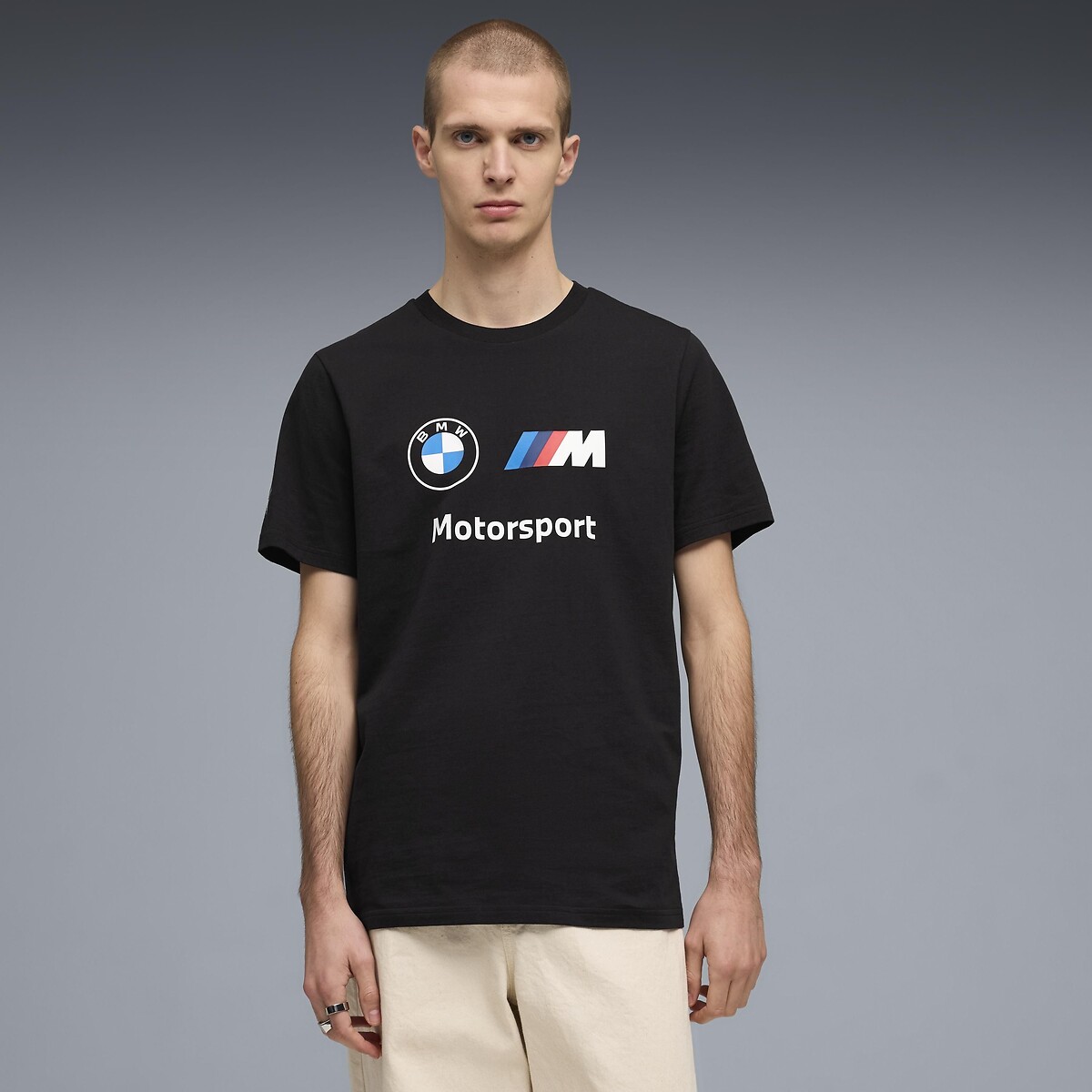 T-shirt manches courtes BMW noir, PUMA