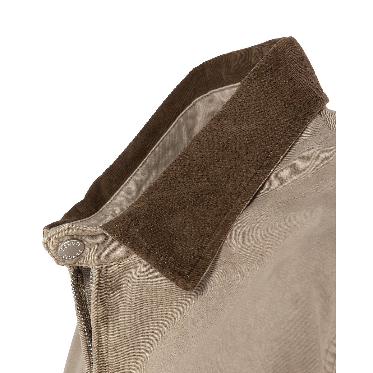Blouson worker zippé Cadams wash taupe, SCHOTT