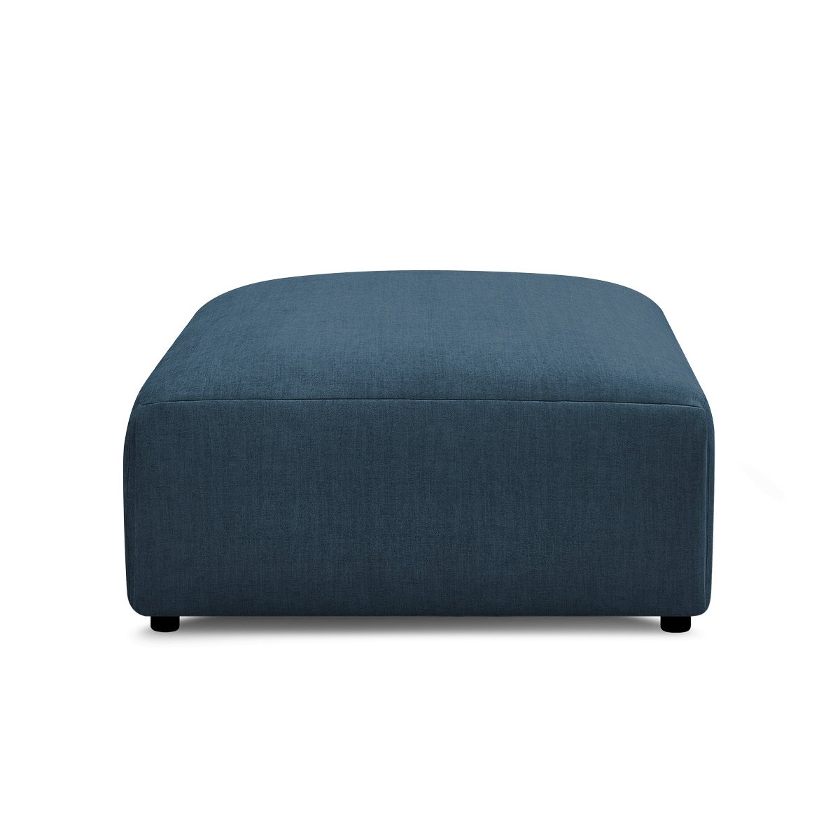 Pouf velours, JANA bleu, BOBOCHIC