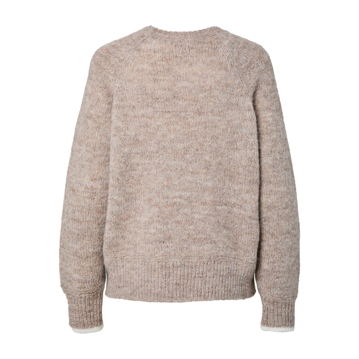 Pullover greige, PIECES