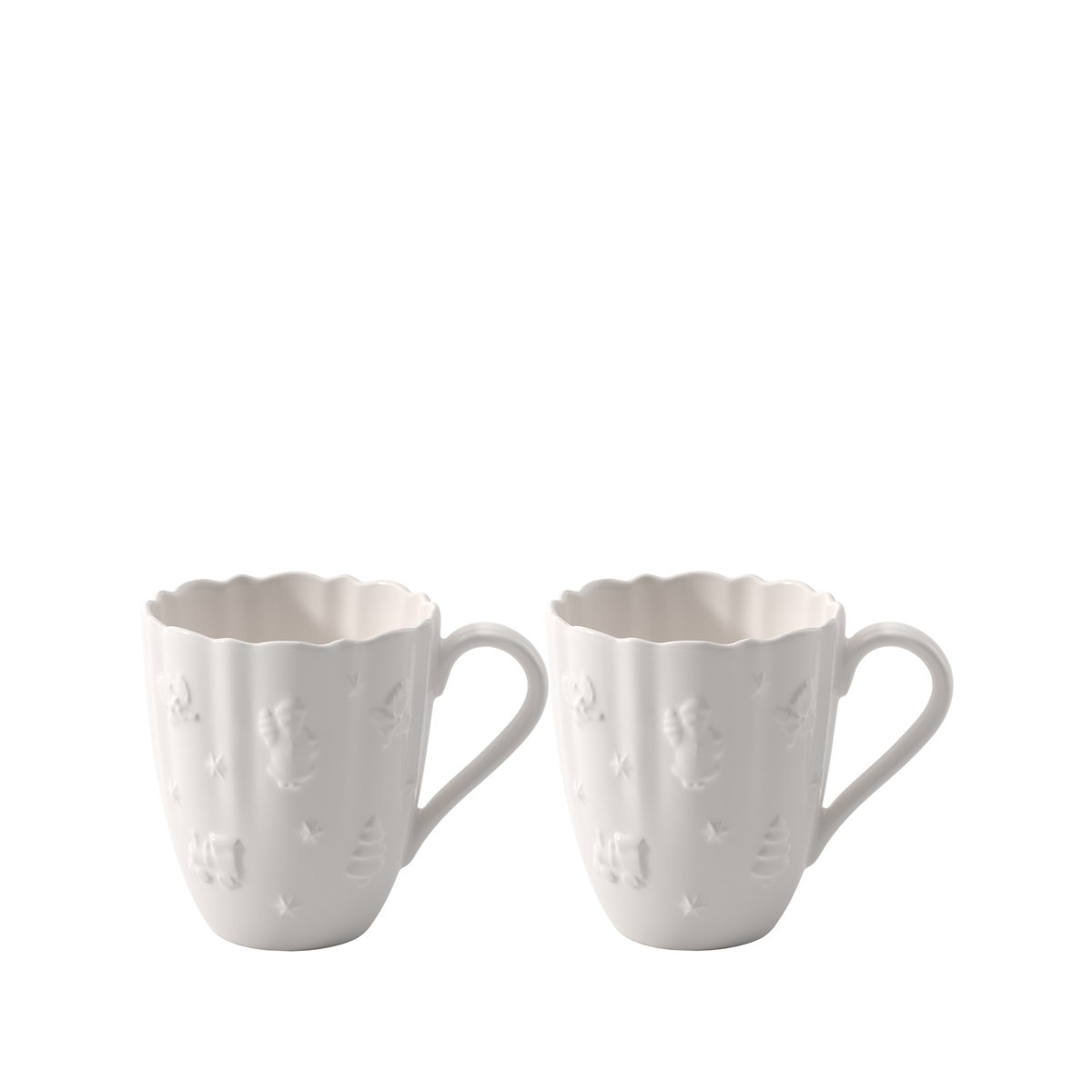 Ensemble De Mugs, 2 Pièces TOY'S DELIGHT ROYAL CLASSIC blanc, VILLEROY & BOCH