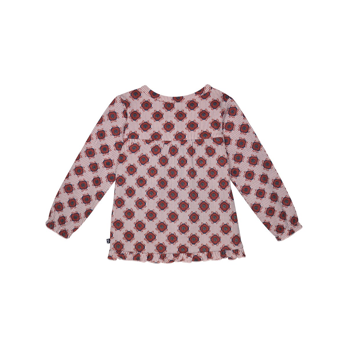 Tee shirt ismene interlock manches longues enfant blanc, SUCRE D'ORGE