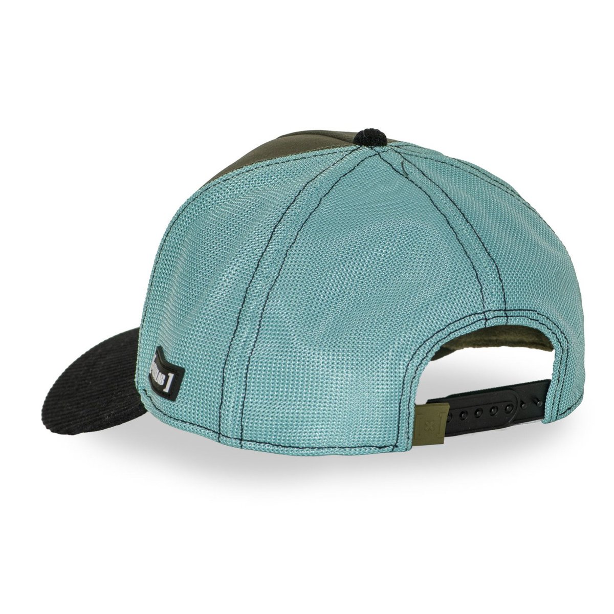 Casquette Trucker BEAST kaki/turquoise/bleu/noir, CAPSLAB