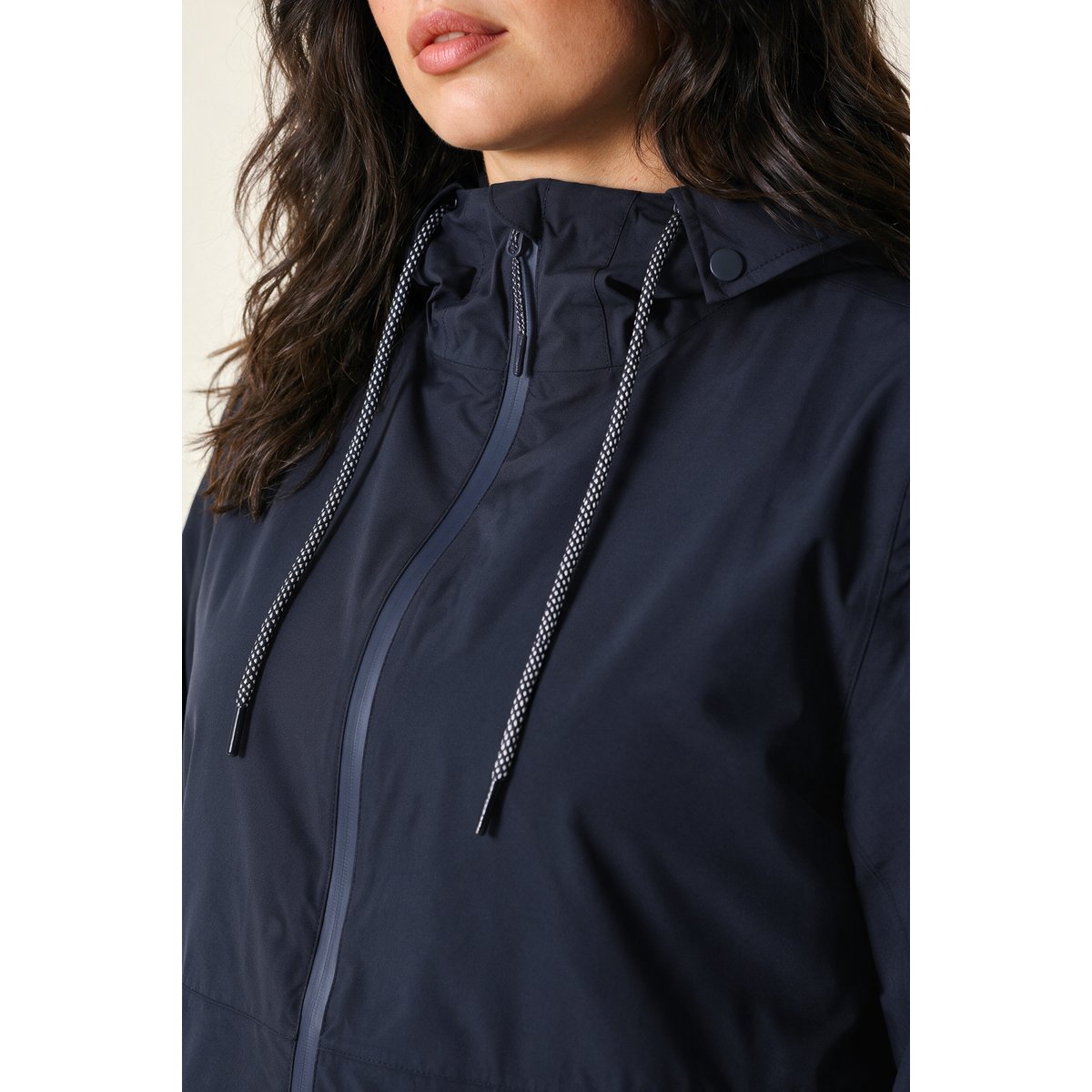 Veste technique HYPRAR à capuche marine, ULLA POPKEN