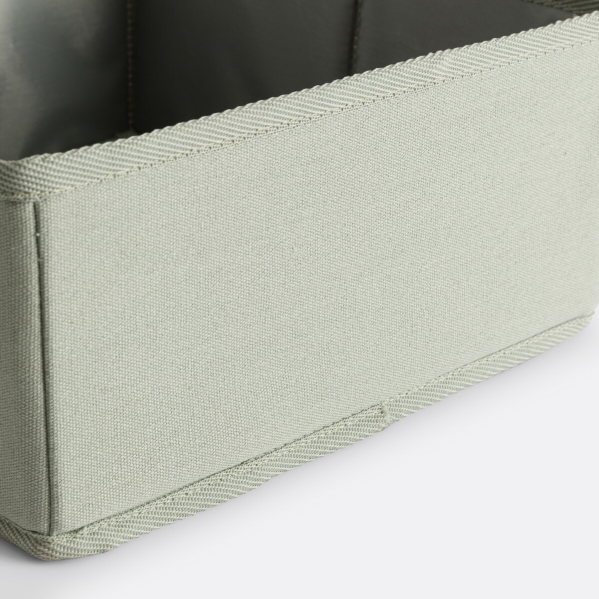 Lot de 6 boites de rangement Odani vert de gris, LA REDOUTE INTERIEURS