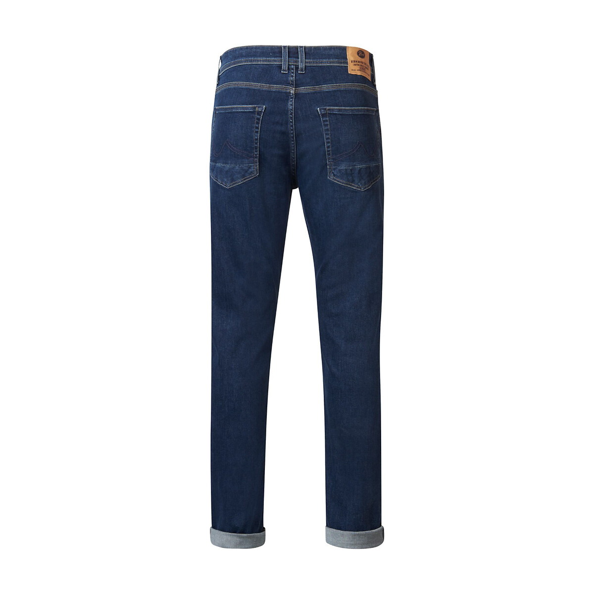 Russel Tapered Jeans in Mid Rise mid blue, PETROL INDUSTRIES