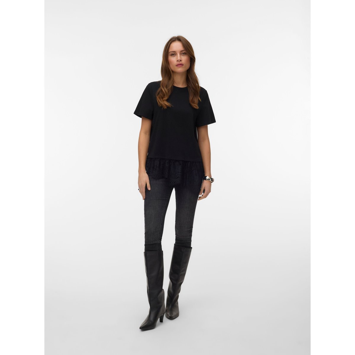T-Shirt black 1, VERO MODA