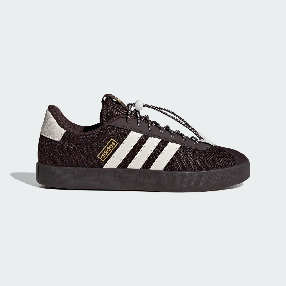 Chaussure Vl Court 3.0 Chaussure Vl Court 3.0 aurora coffee / off white / gold metallic, ADIDAS SPORTSWEAR