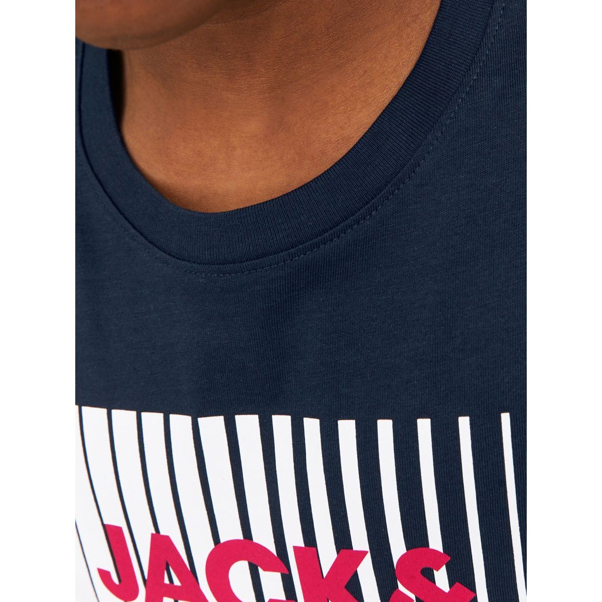 T-Shirt À Manches Longues navy blazer 1, JACK & JONES JUNIOR
