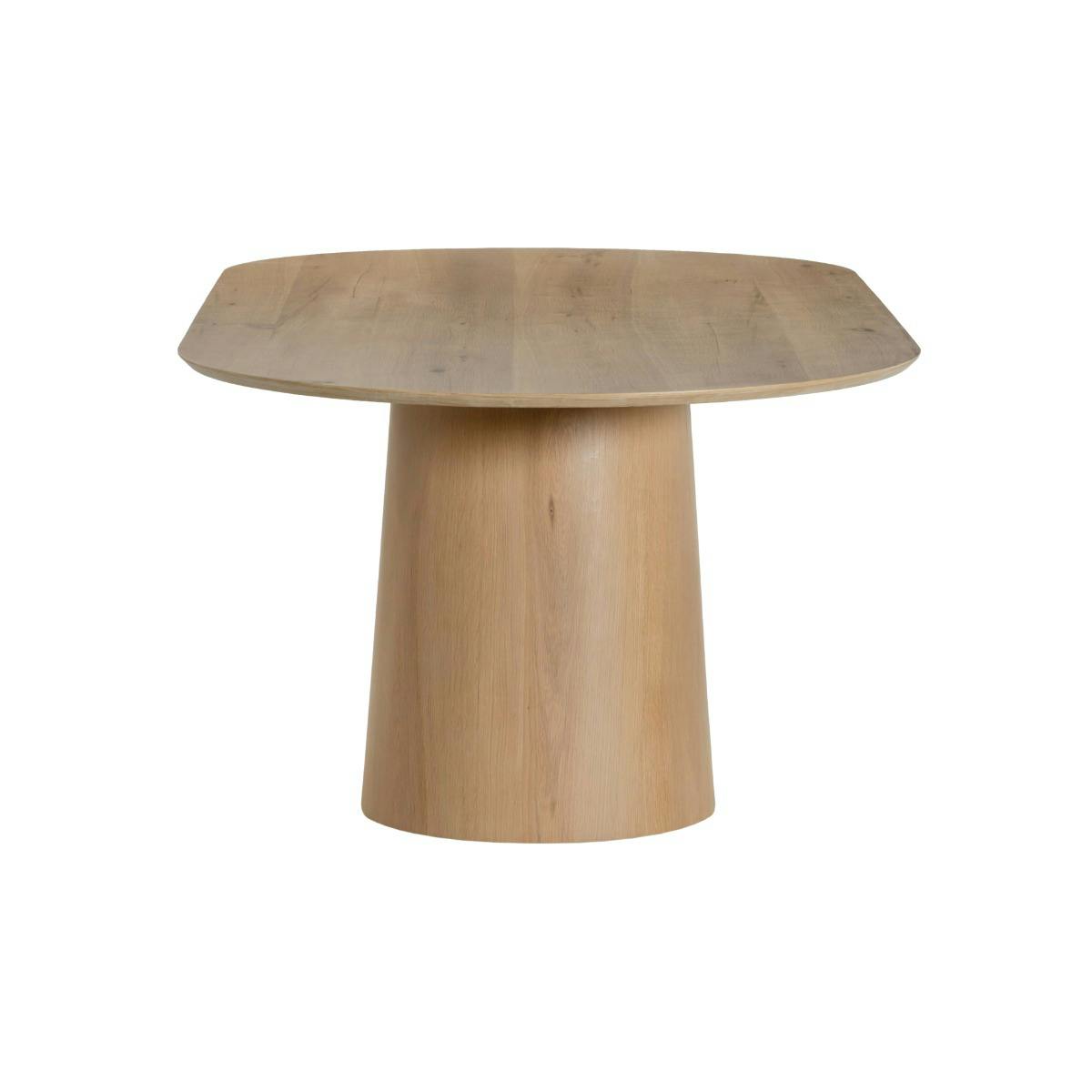 Table repas ovale 10 places en chêne LOREN bois clair, PIER IMPORT