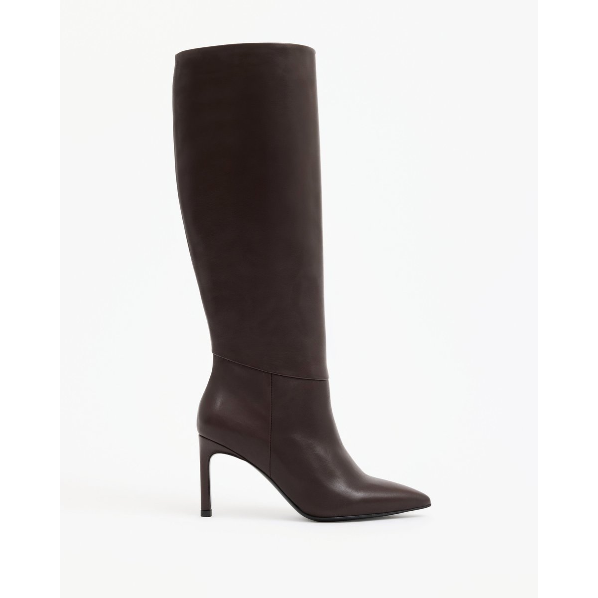 Bottes à talon aiguille COCO chocolat, MI MAI
