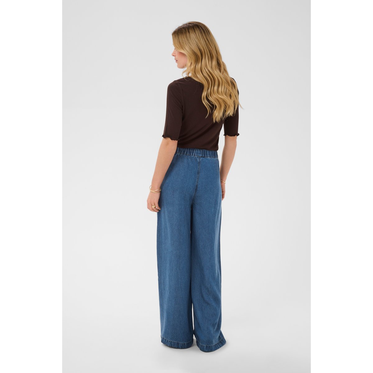 Pantalon casual bleu seoul mid blue denim, CREAM