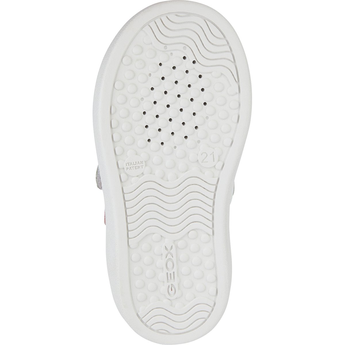 Baskets B NASHIK blanc/argent, GEOX