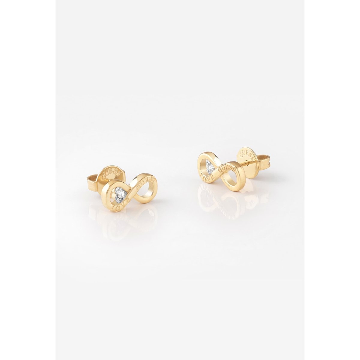 Boucles Doreilles Studs Party or, GUESS