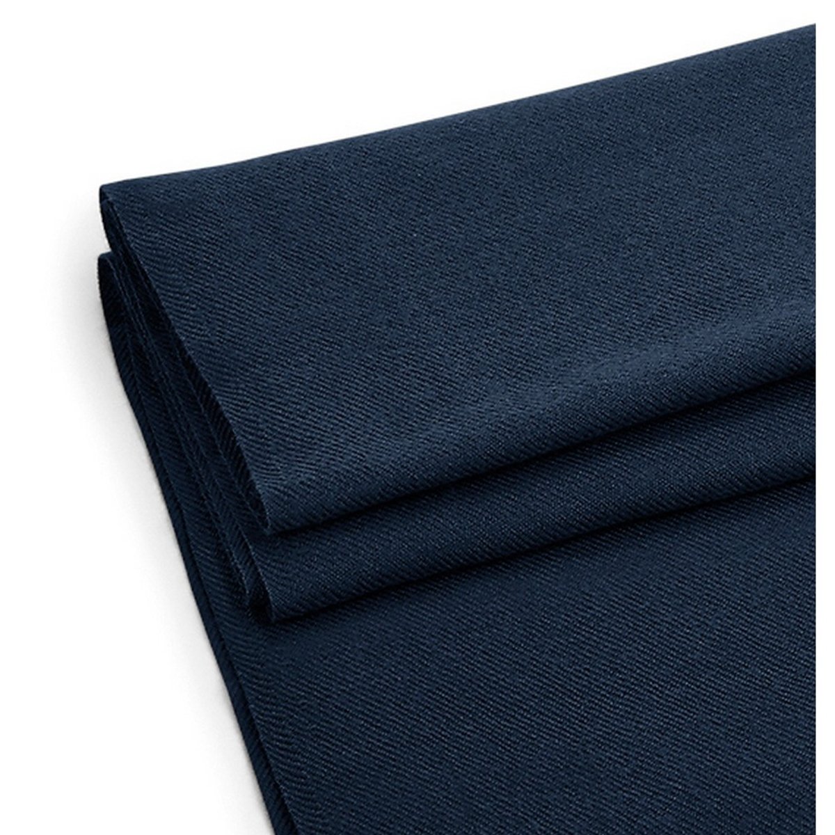 Echarpe large tissée CLASSIC bleu marine, BEECHFIELD