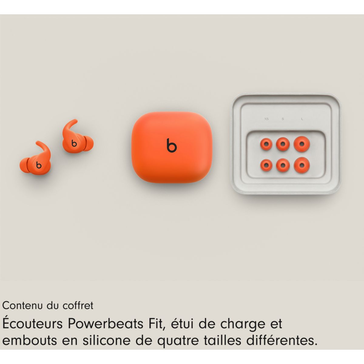 Ecouteurs sport Powerbeats Fit Orange couleur unique, BEATS BY DR,DRE