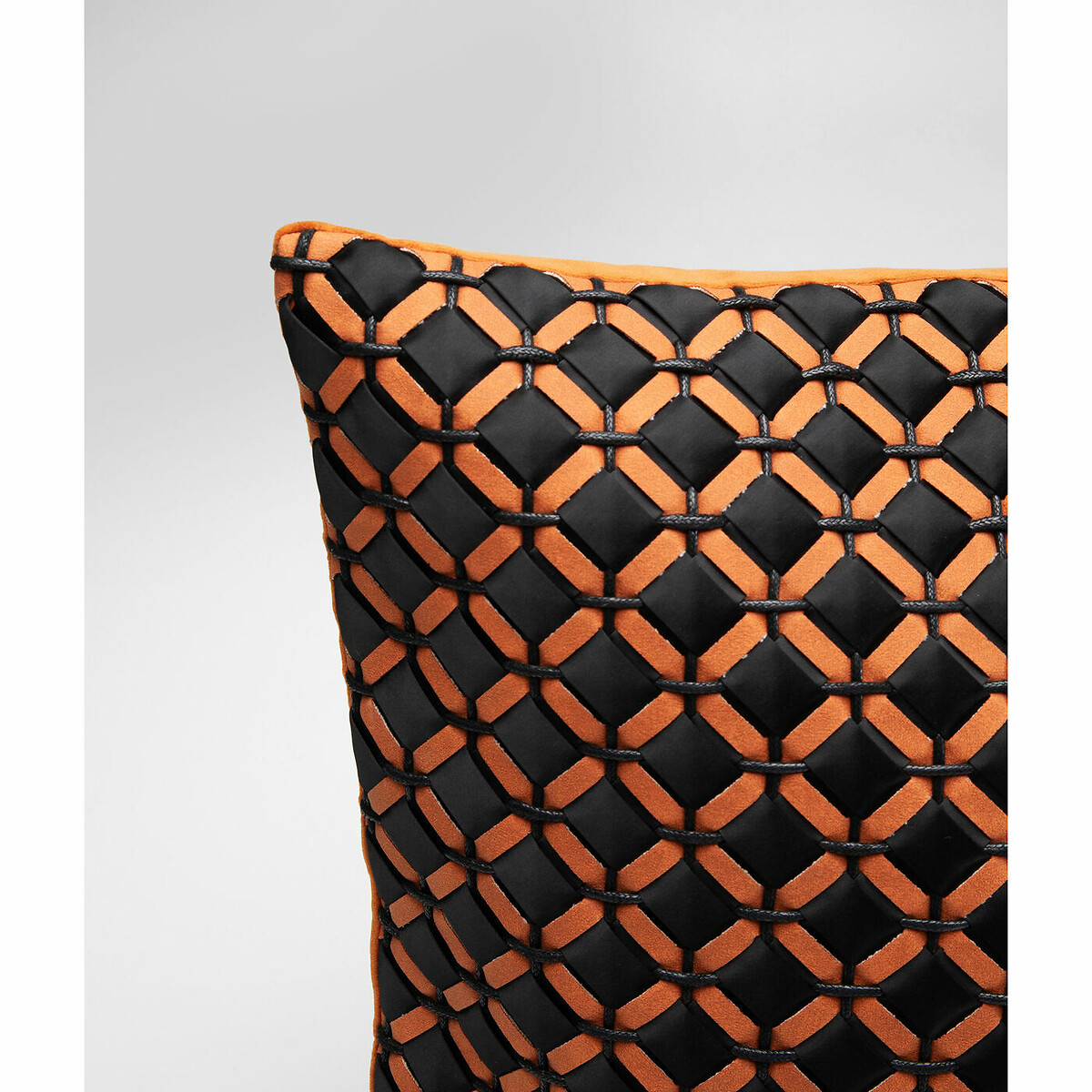 Coussin Mina orange 45x45cm orange, KARE DESIGN
