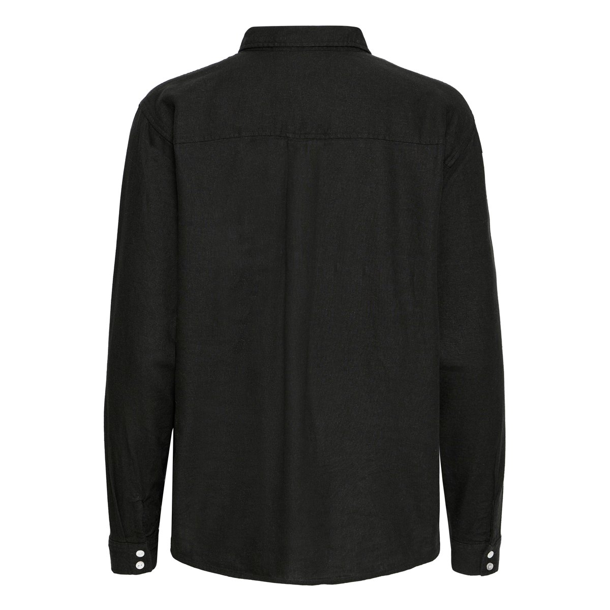 Chemise classique manches longues noir, ICHI