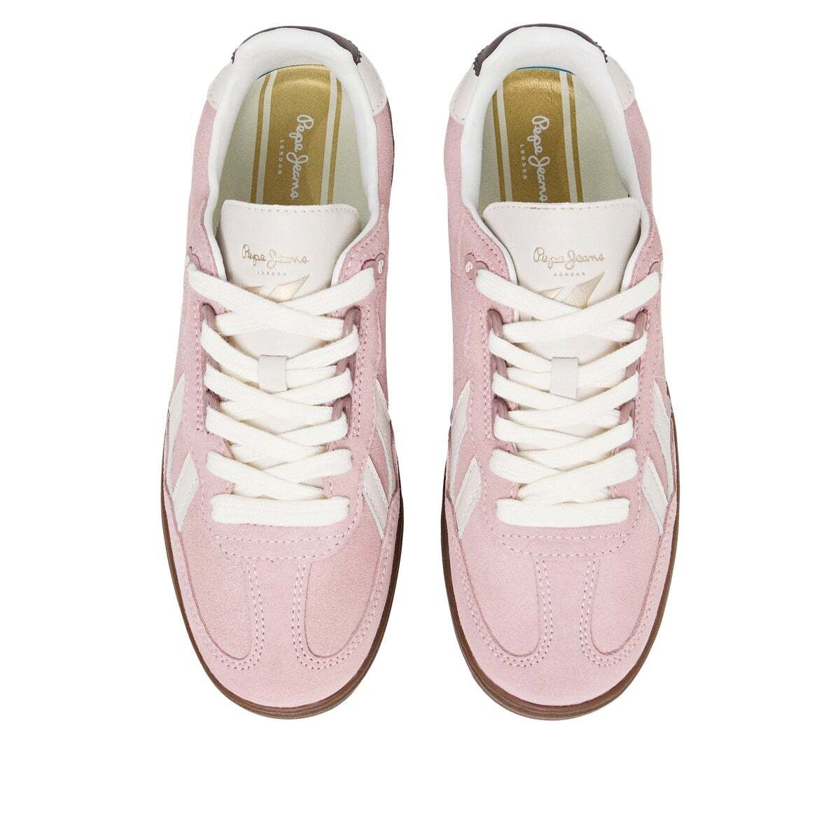 Ball - Baskets En Daim À Semelle Cupsole violet crépuscule, PEPE JEANS