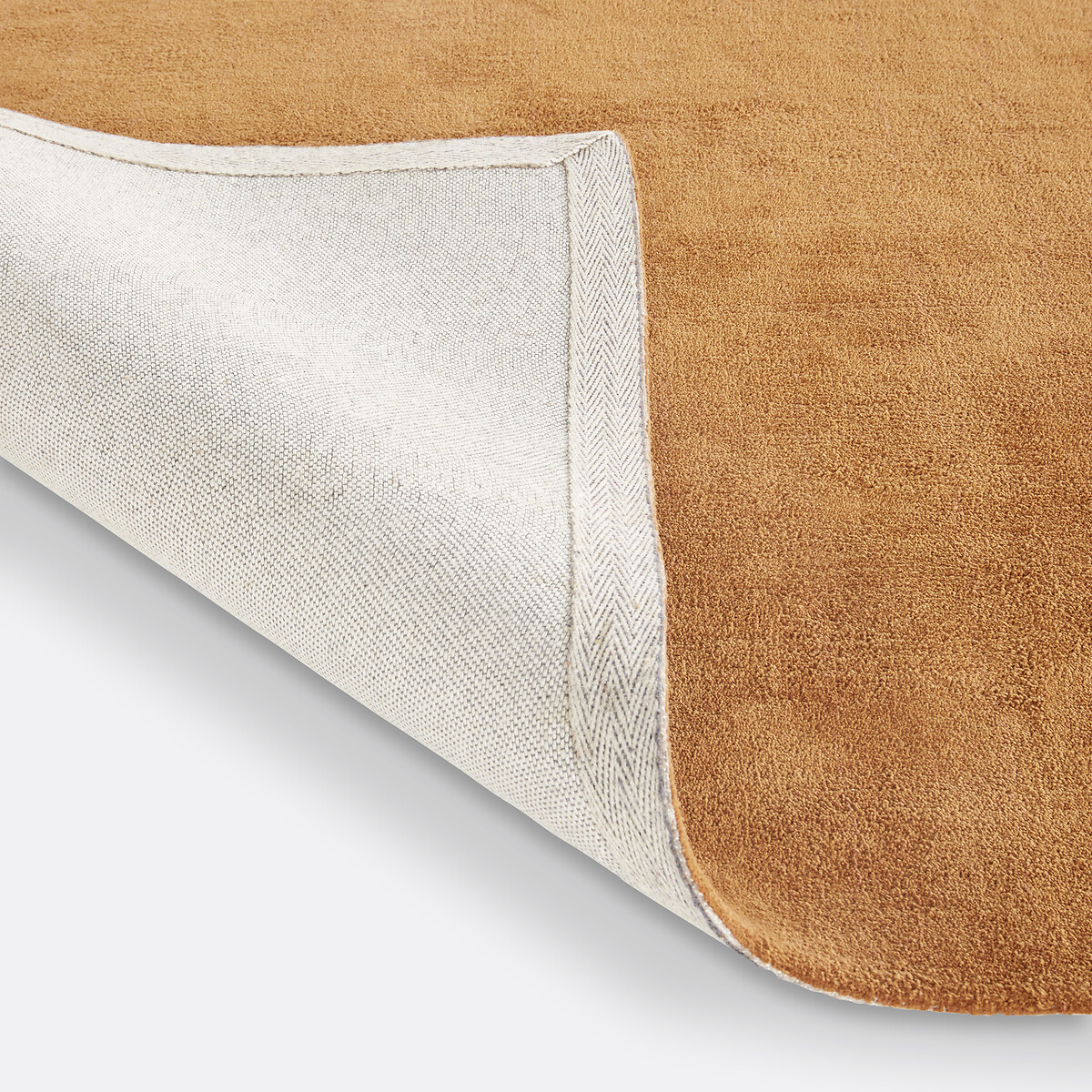 Tapis coton tufté, Renzo caramel, LA REDOUTE INTERIEURS