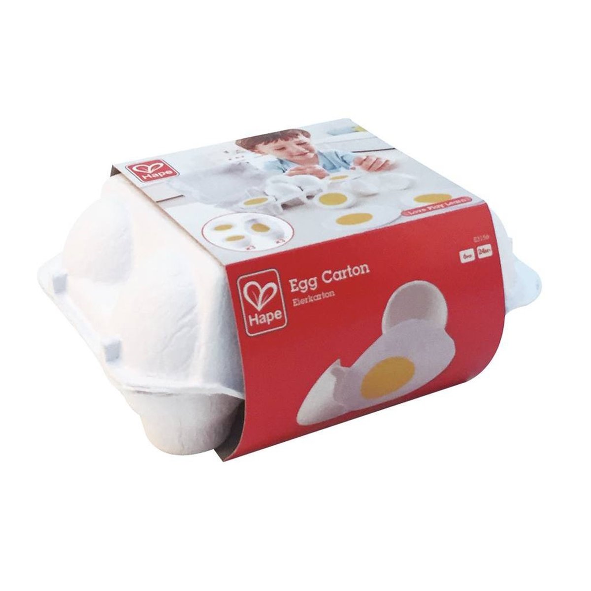 Boîtes de 6 œufs multicolore, HAPE