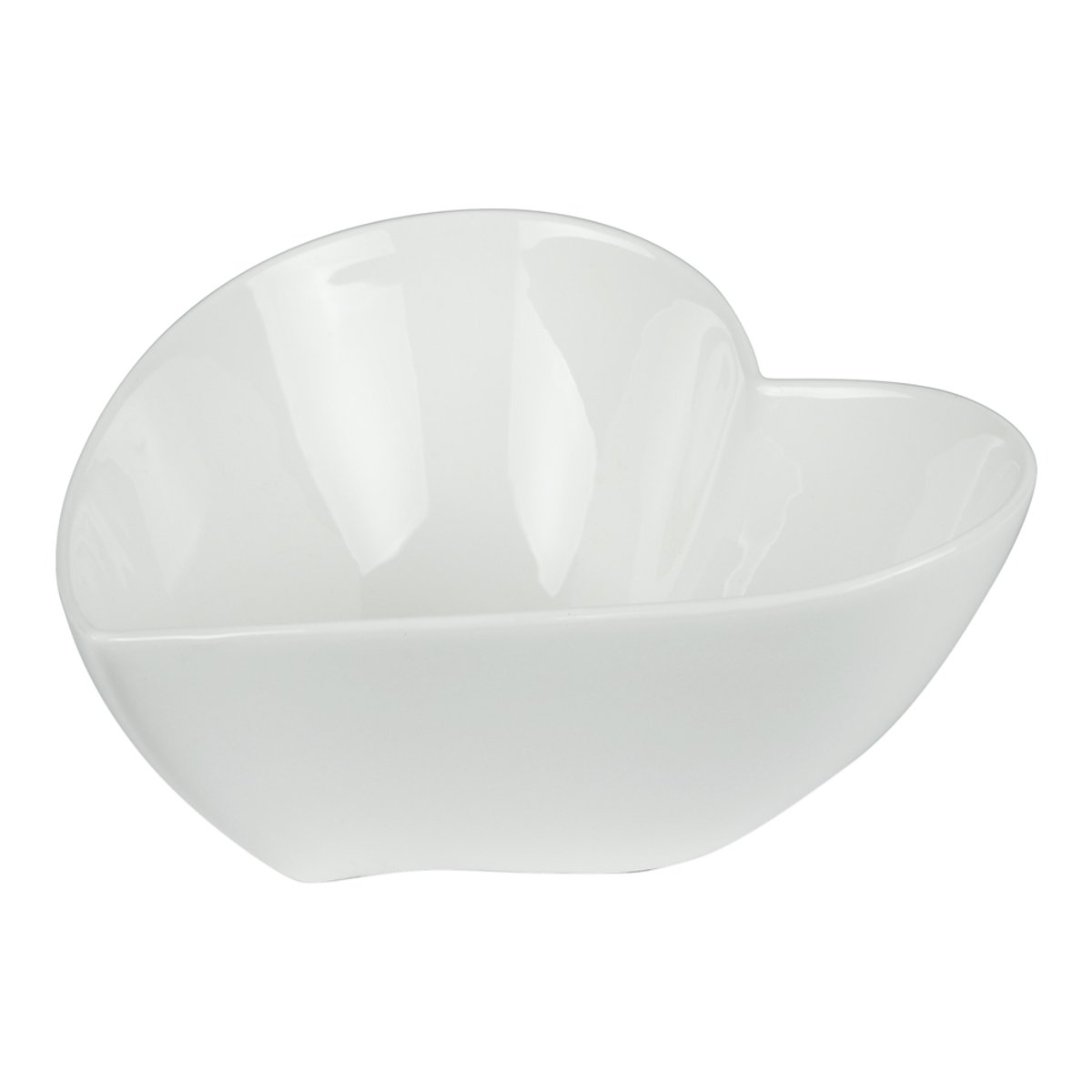 Coupelle Cœur 15 cm (lot de 6) blanc, TABLE PASSION