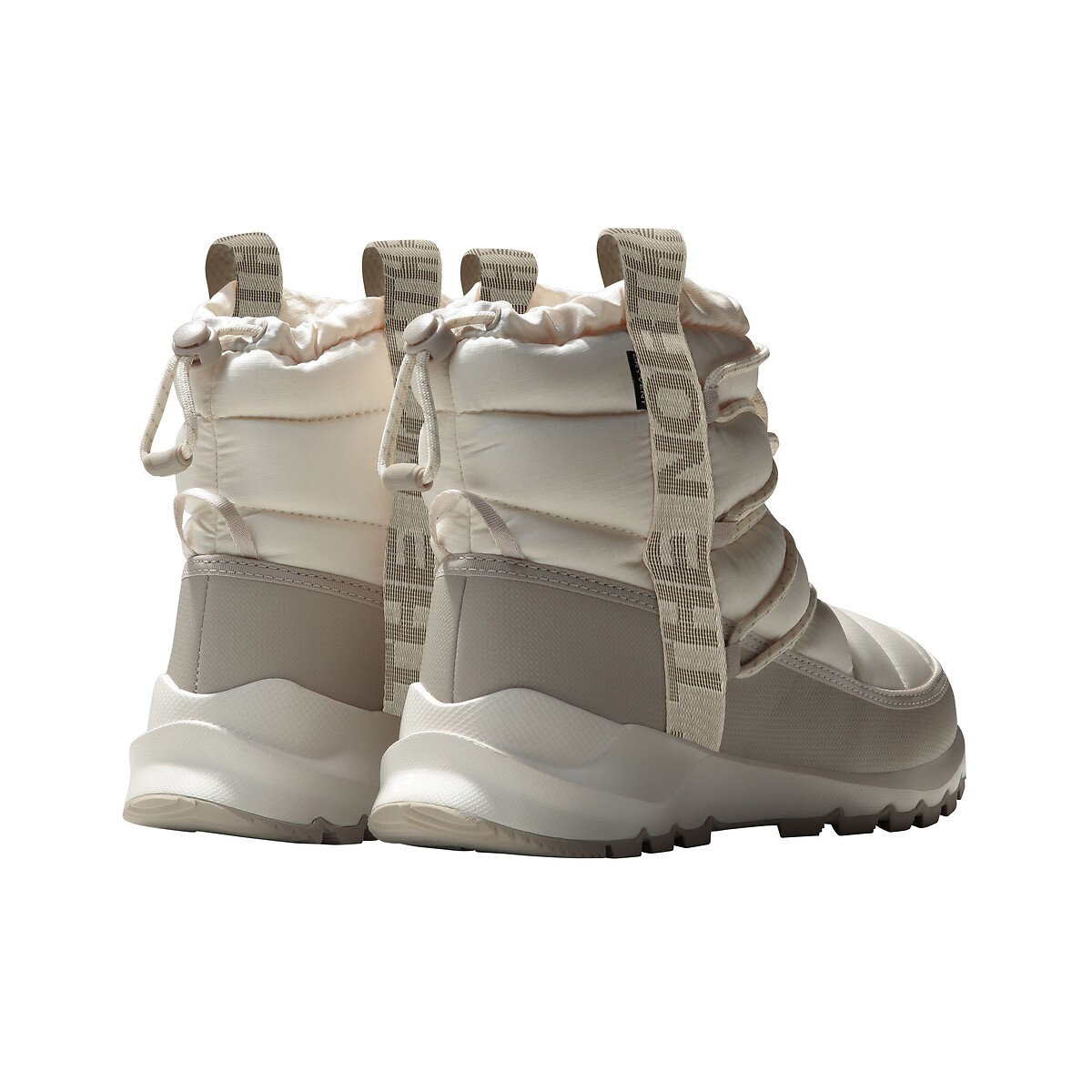 Bottines d'hiver imperméables à lacets THERMOBALL™ LACE UP blanc, THE NORTH FACE