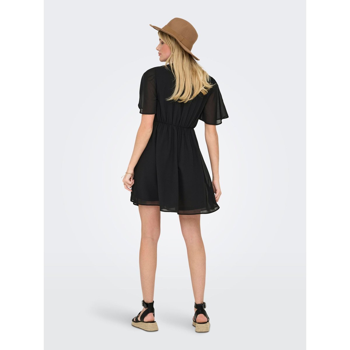 Robe noire - black, ONLY