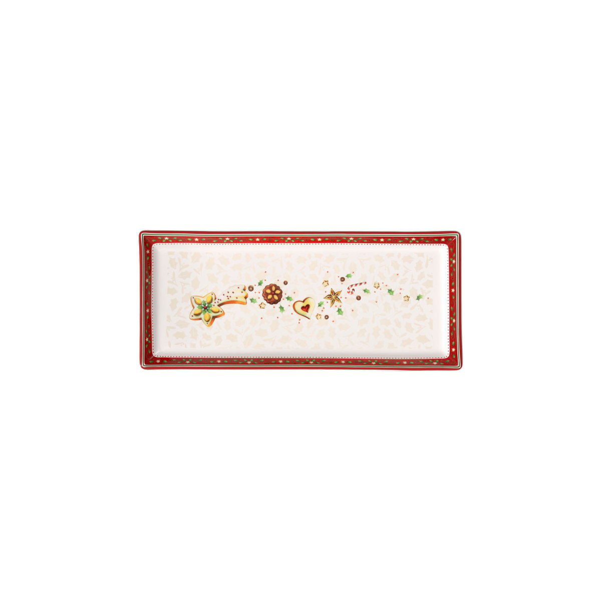 Plat À Gâteau WINTER BAKERY DELIGHT rouge, VILLEROY & BOCH