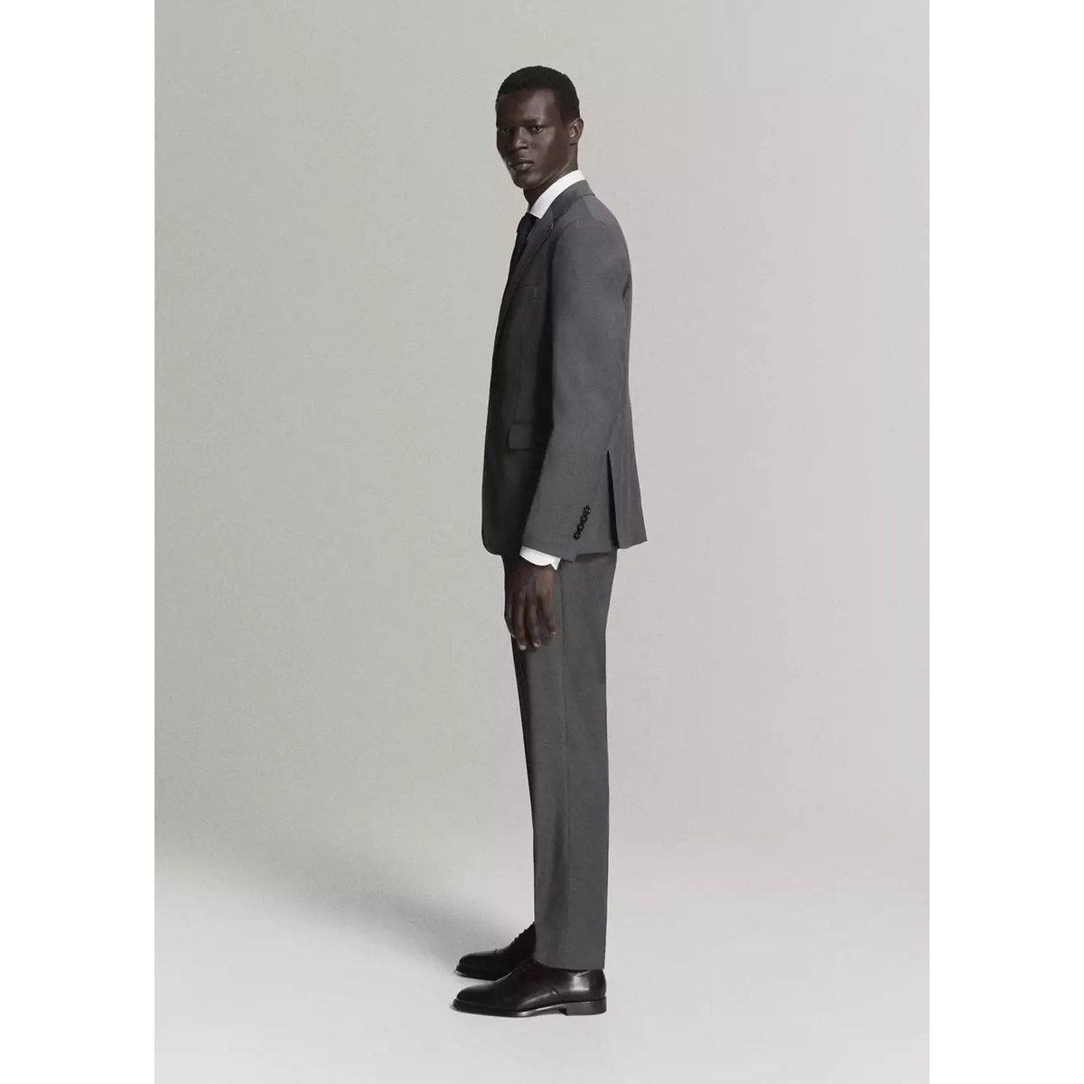 Pantalon costume Milán slim-fit gris, MANGO MAN