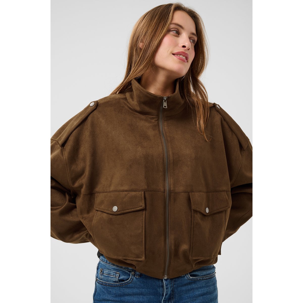 Veste marron partidge cc, KAFFE