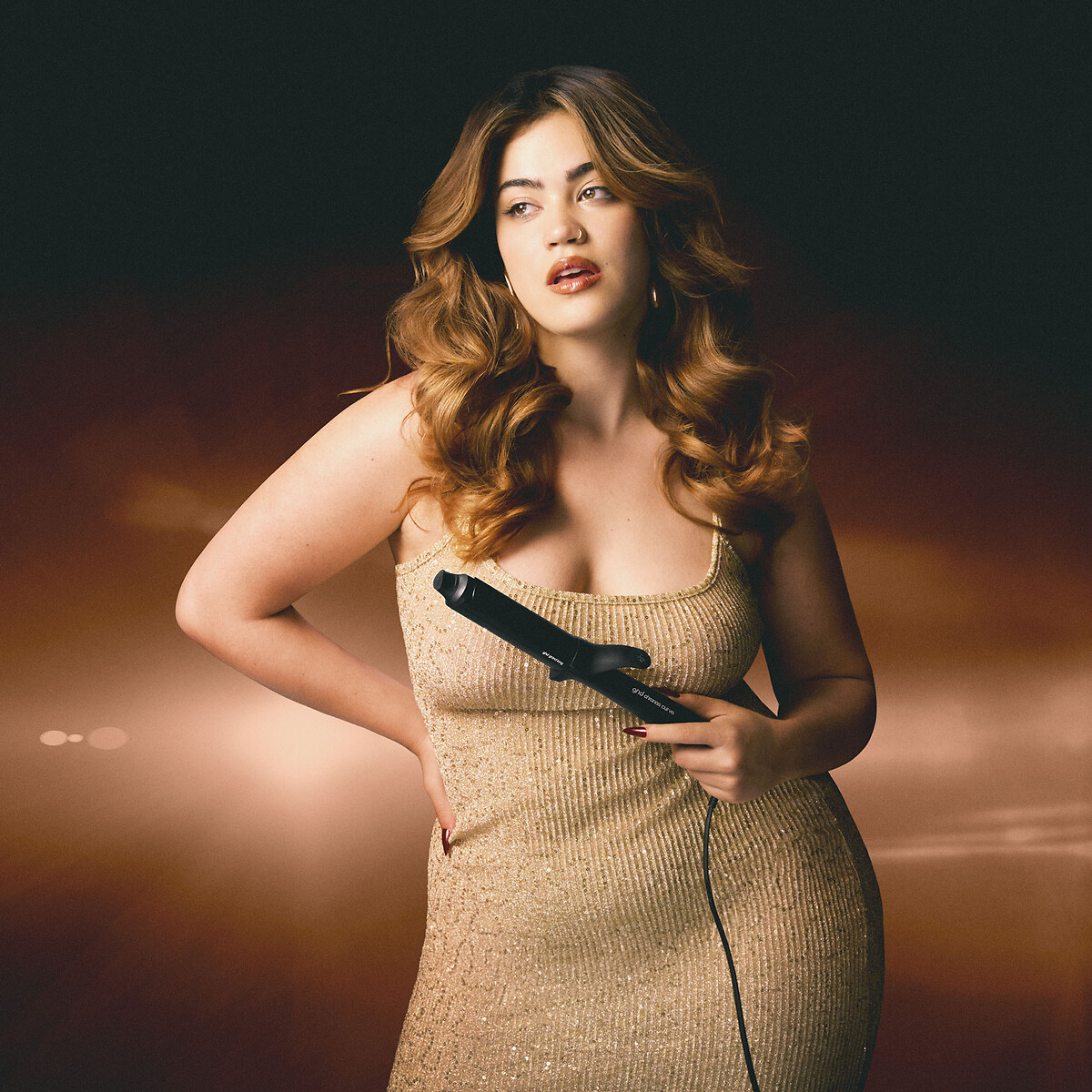 Boucleur Chronos Curve Grand Tong noir, GHD