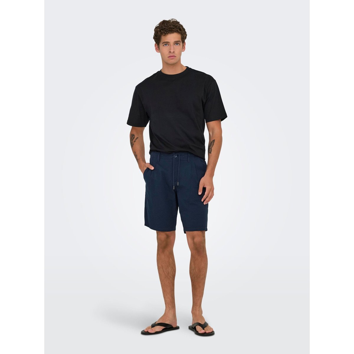 Short navy blazer 1, ONLY & SONS