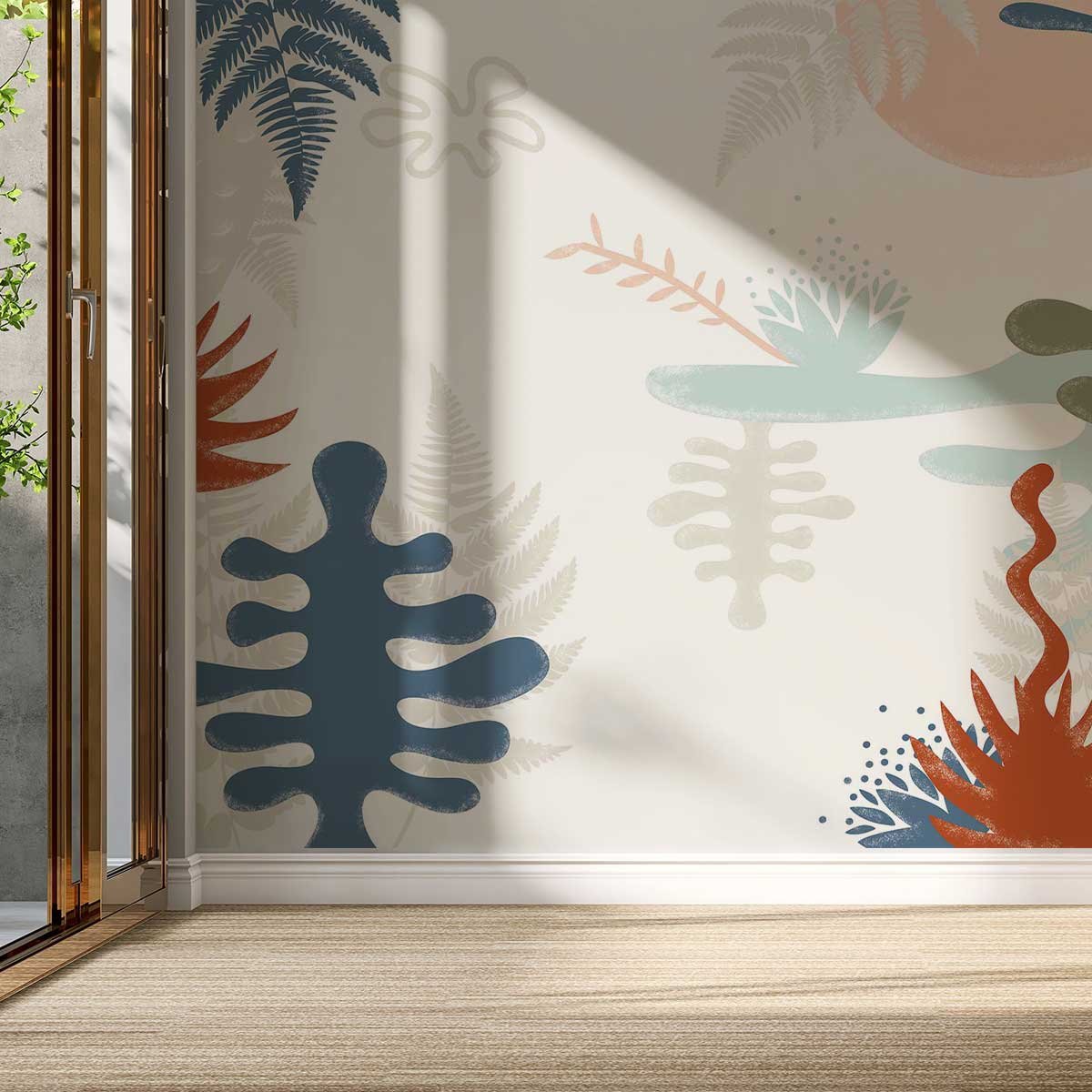 Papier peint fond aquatique intissé, HEXOA