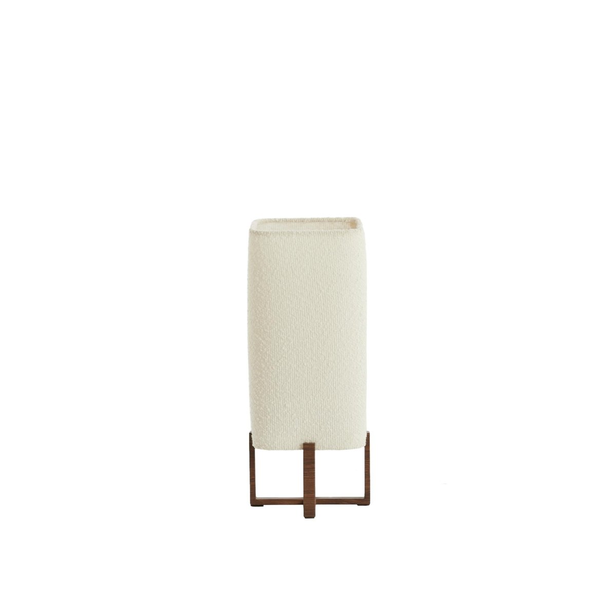 Lampe À Poser Métal WYN crème, LIGHT & LIVING