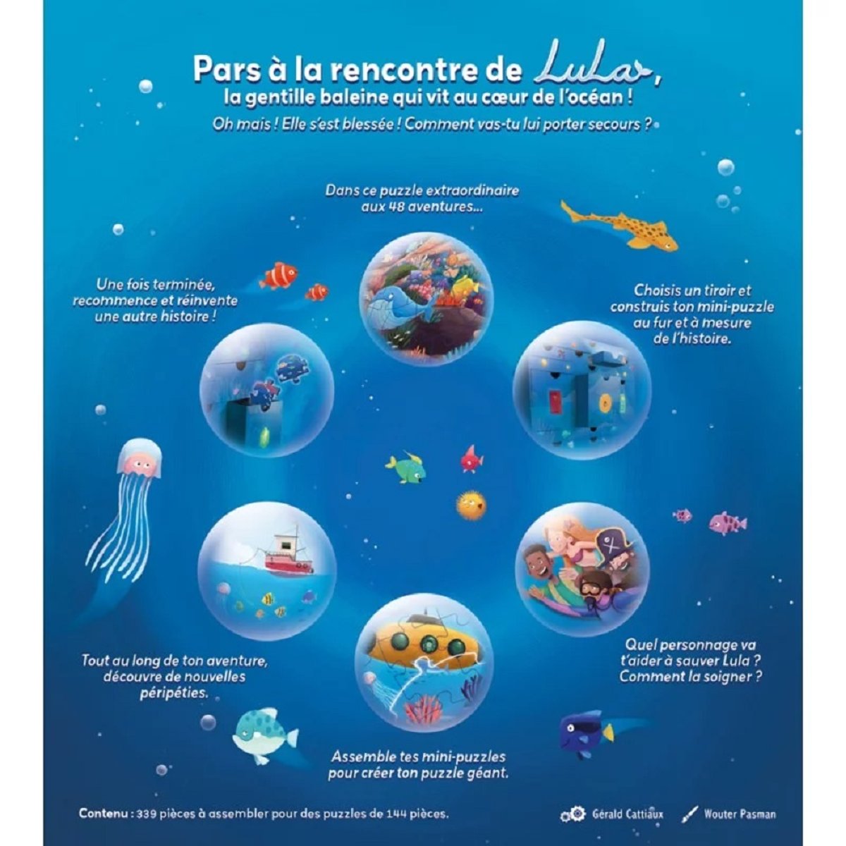Puzzle Odyssey Lula bleu, GIGAMIC