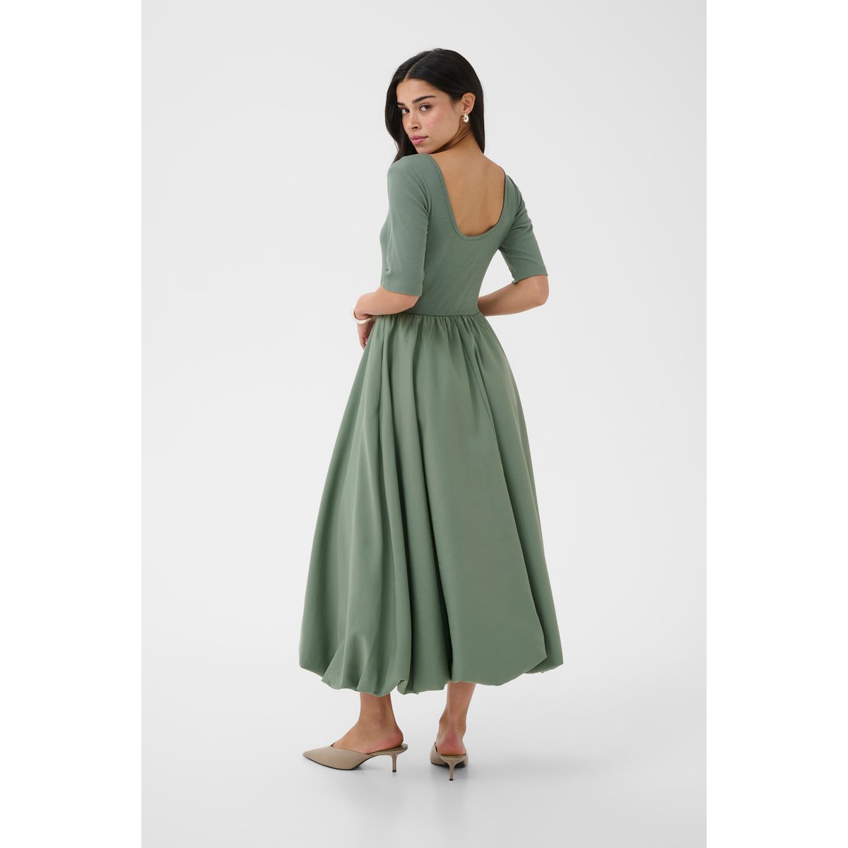 Robe vert sea spray, KAFFE