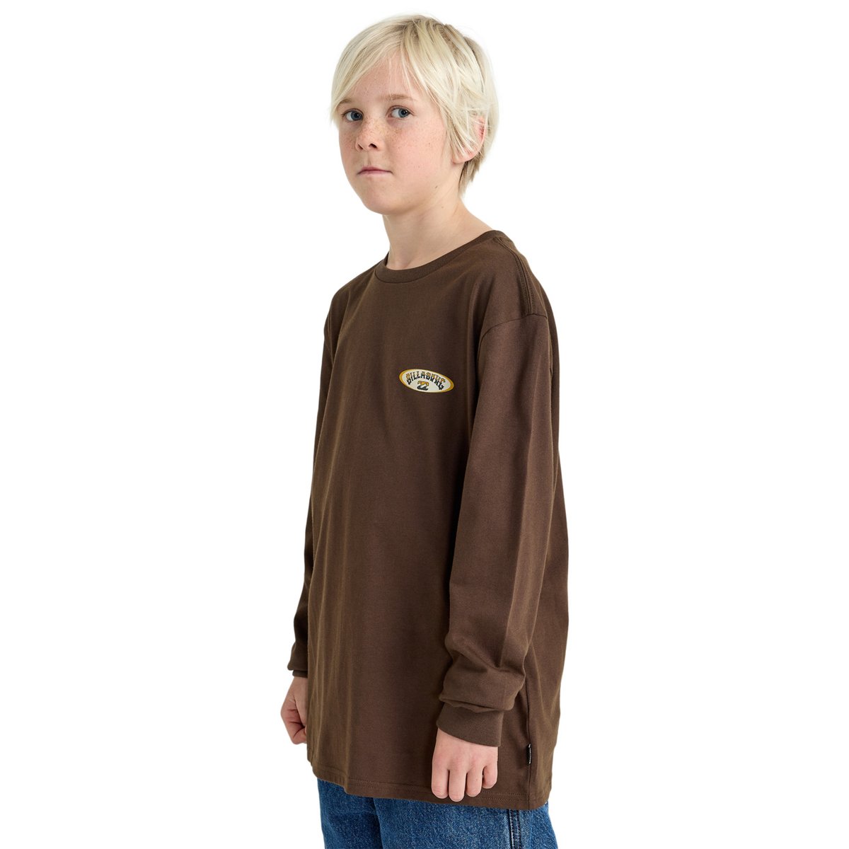 T shirt manches longues ORBIT ARCH marron dark cedar, BILLABONG