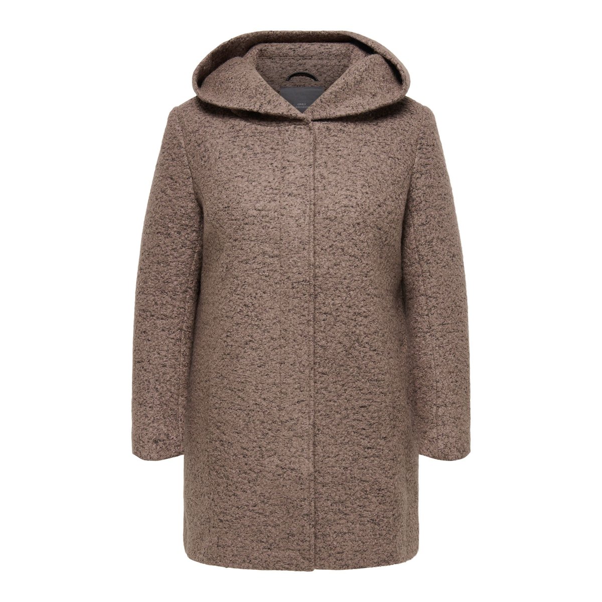 Manteau En Laine walnut, ONLY CARMAKOMA