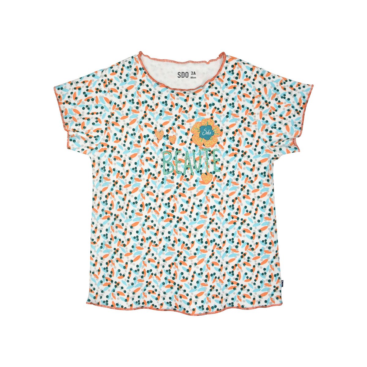 Tee shirt gema manches courtes enfant blanc, SUCRE D'ORGE