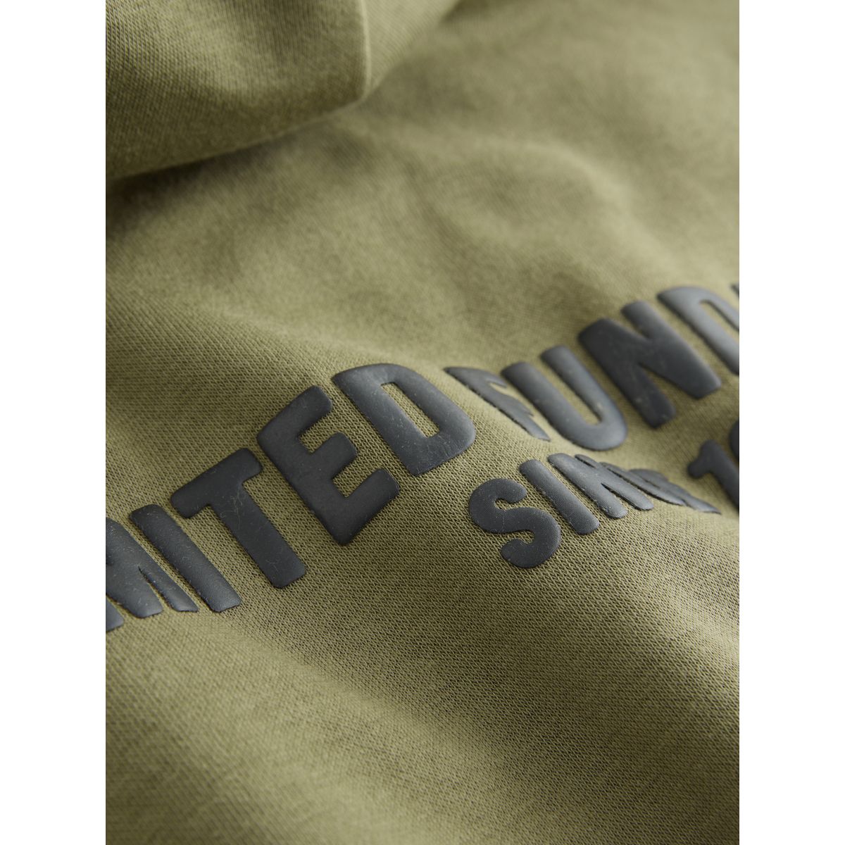 Sweat à capuche et pantalon avec inscription vert kaki, NEXT